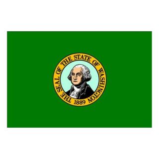 Nylglo 145760 Washington State Flag, 3x5 Ft