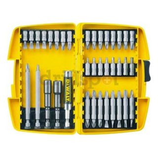 Dewalt DW2163 37Pc PHILLIPS Slttd Squ Recess Point Screwdriver Set