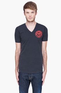 Dsquared2 Washed Black Beach T shirt for men