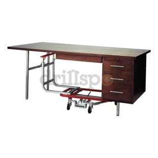 Wesco 272156 Desk Mover, 600 lb., 23 In. D, 32 In. W