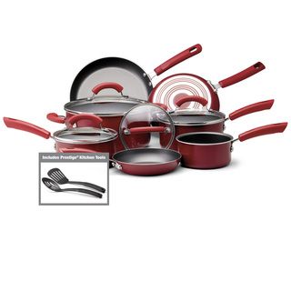 Farberware Red 13 Piece Cookware Set