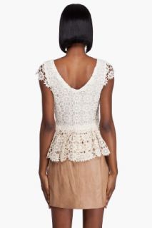 Alice + Olivia Wendy Lace Blouse for women