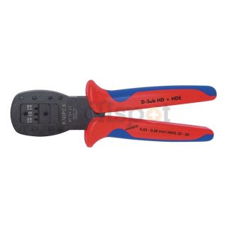 Knipex 97 54 24 Crimper, Parallel, Manual, 20 to 32 AWG