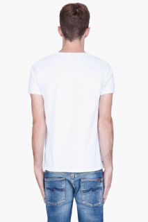 Diesel White Umtee randal T shirt for men