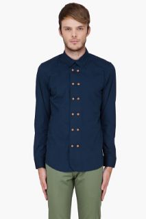 Diesel Navy Sirmargl Rs Shirt for men