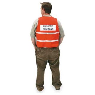 Condor 2PDP2 Safety Vest, Incident, Polyester, Red