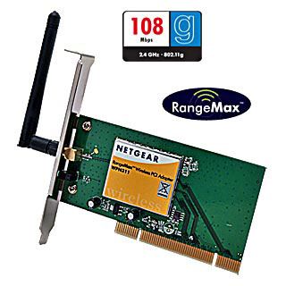 Netgear WPN311 RangeMax MIMO Wireless PCI Card (Refurbished