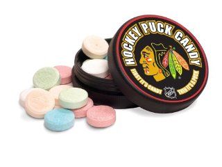 NHL Chicago Blackhawks Hockey Puck Candy Sports