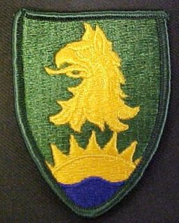 221st Military Police Brigade Full Color Dress Patch
