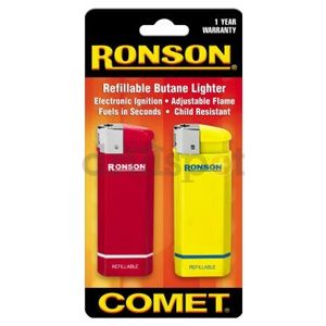 Ronson Consumer Products 41842 2PK Comet Lighter, Pack of 24