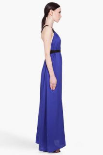 Theory Violet Silk Deshena Dress for women