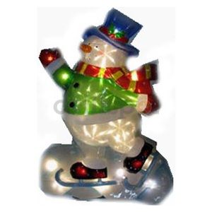Brite Star Manufacturing 48 856 55 26" Battery Operated Icy Snowman