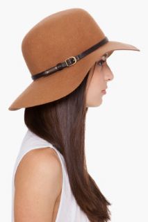 Dsquared2 Camel Wool Jennifer Hat for women