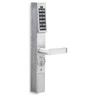 Trilogy By Alarm Lock DL1200/26D1 Access Lock, Narrow Stile, Lever
