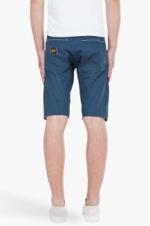 G Star Blue Courier Combat Shorts for men