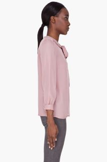 Marc By Marc Jacobs Salmon Silk Evie Blouse for women
