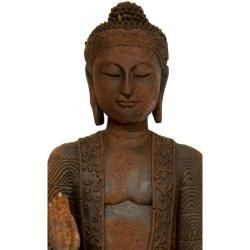Standing Semui in Iron Look Buddha Statue (China) 21