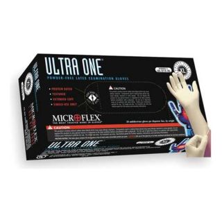 Microflex UL 315 XL Disposable Gloves, Latex, XL, Natural, PK50