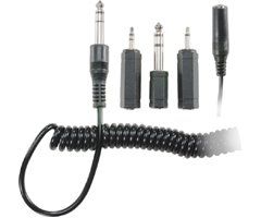 Recoton ACW 346 25 Coiled Headphone Extension Cord with