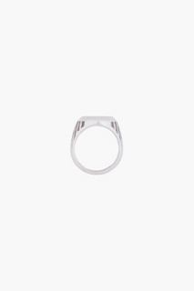 Maison Martin Margiela Brass Round Face Ring for men