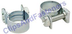 10 Fuel Injection Hose Clamps 8mm 9.5mm (5/16 3/8)  