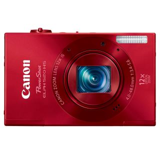 Canon PowerShot ELPH 520HS 10.1MP Red Digital Camera Today $139.00