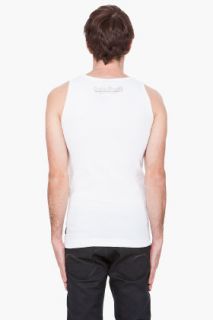 G Star White Halo Singlet for men