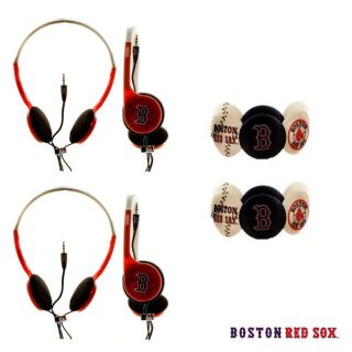 Nemo Digital MLB Boston Red Sox Headphones (Case of 2) Today $15.49