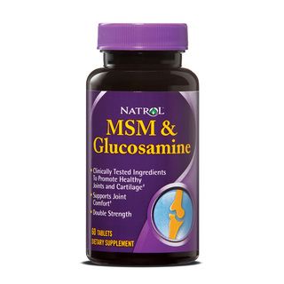 Natrol MSM/ Glucosamine Double Strength 500mg Tablets (Pack of 3 60