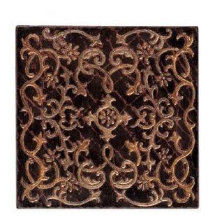 Carved Wood Wall Art Decor in Scrolling Vine Pattern Home