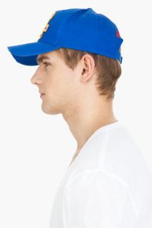 Dsquared2 Royal Blue Gabardine Baseball Cap for men