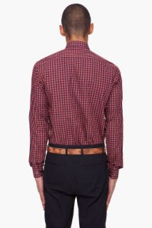 Theory Plaid Seattle Zack Shirt for men