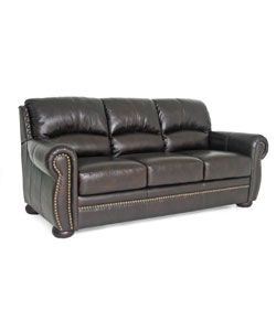Benjamin Brown Leather Sofa/ Loveseat/ Chair Set