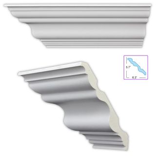 Heritage 8.5 inch Crown Molding (8 pack) Today $264.99 4.0 (1 reviews