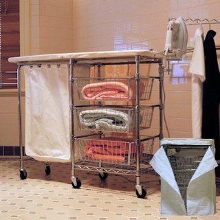 Mobile Complete Laundry Center (44x15) Fold Away Ironing