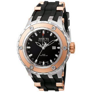 Invicta Mens 6180 Reserve Collection GMT 18k Rose Gold Plated and