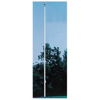 Annin Flagmakers 746201 Flag Pole, Ground Mount, 30 ft., Aluminum
