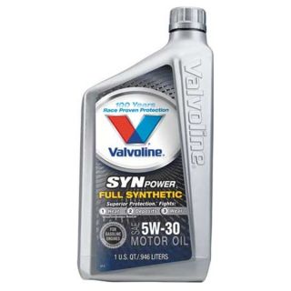 Valvoline VV955 Motor Oil, Full Synthetic, 32 Oz, 5W 30