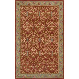 Transitional, Red 5x8   6x9 Area Rugs Buy Area Rugs