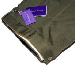 Polo Ralph Lauren Purple Label Mens Dress Pants Olive
