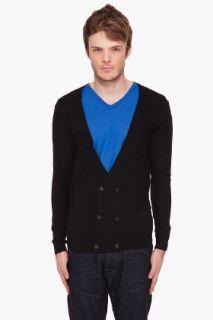 Diesel Black Kirby Cardigan for men