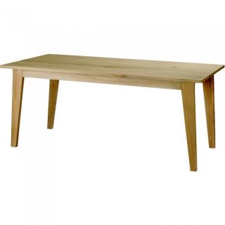 Table repas chêne massif 180 cm Oak Couleur Chê…   Achat / Vente