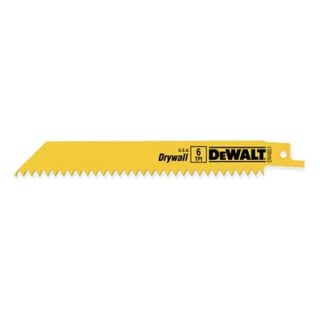 Dewalt DW4864B25 Reciprocating Saw Blade, 1 In. W, PK 25
