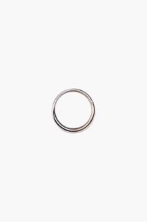 Maison Martin Margiela Argento Silver Spiral Ring for men