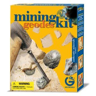 Geo World ED232K Mining Kit Geodes Toys & Games