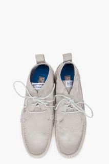 G Star Grey Suede Precinct Shoes for men