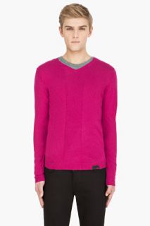 Diesel Fuchsia K blathin Sweater for men