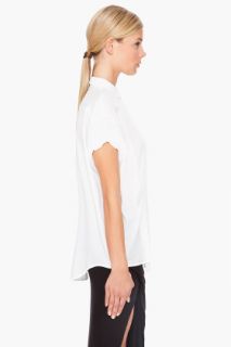 Acne Scallop Pleat Blouse for women