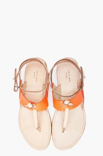 Rag & Bone Orange Sigrid Sandals for women
