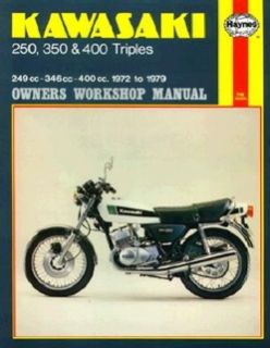 Kawasaki 250, 350, and 400 3 Cylinder Models 1972 1979